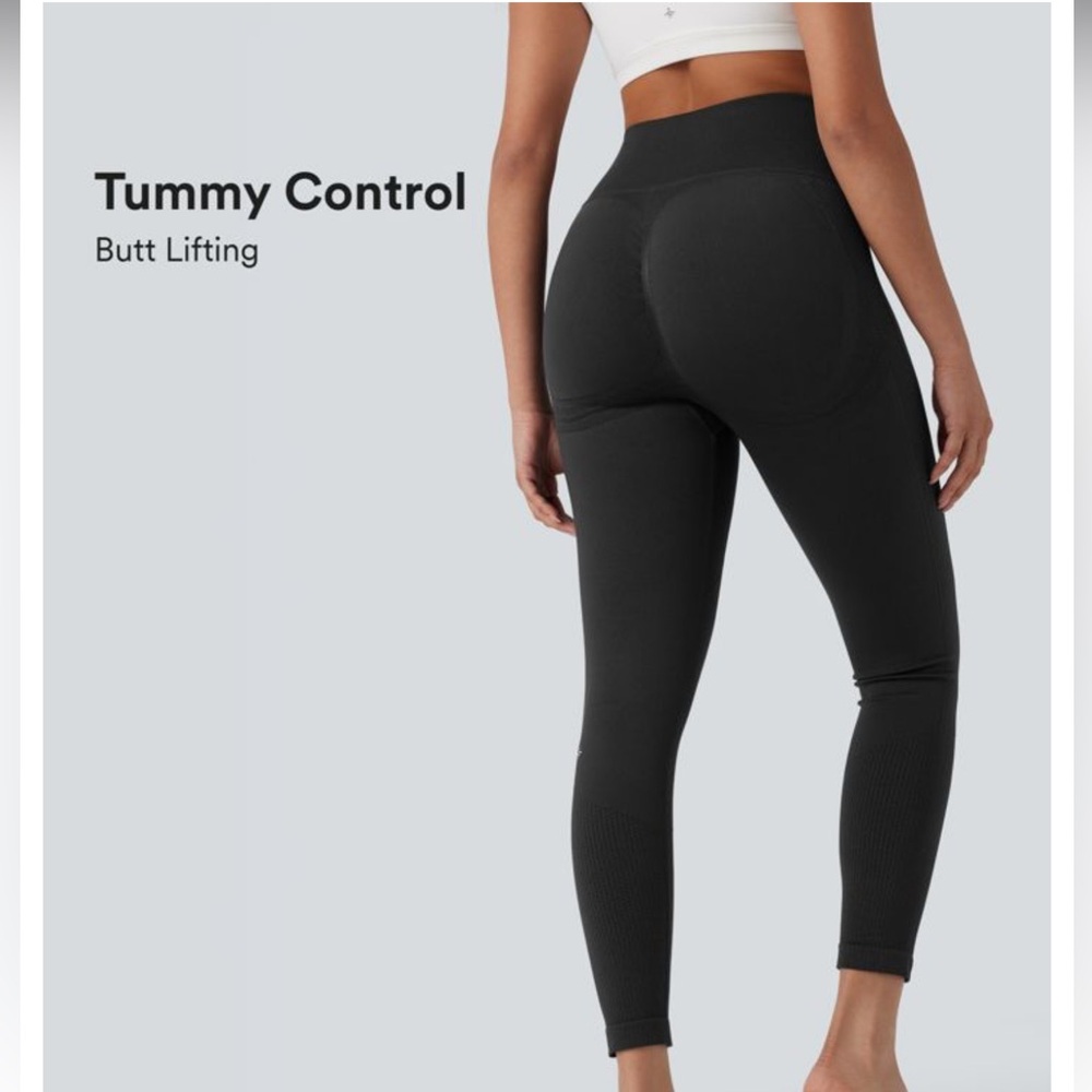 Halara one form seamless flow high waisted tummy control leggings size small new - Picture 2 of 4